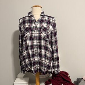 Lucky Brand Multicolor Plaid Shirt